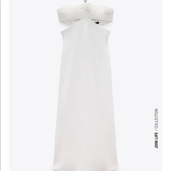 ZARA CUT OUT CHAIN DRESS - Picture 8 of 11